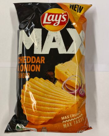 Lays Max Cheddar & Onion 185 gram