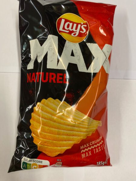 Lays Max Naturel 185 gram