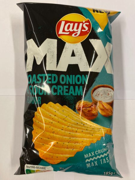 Lays Max Roasted Onion & Sour Cream 185 gram