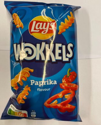 Lays Wokkels Paprika 100 gram