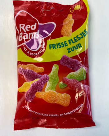 Red Band Zure Flesjes 120 gram