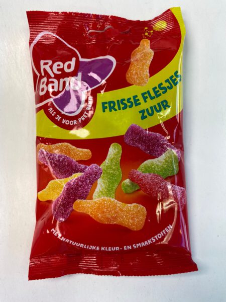 Red Band Zure Flesjes 120 gram