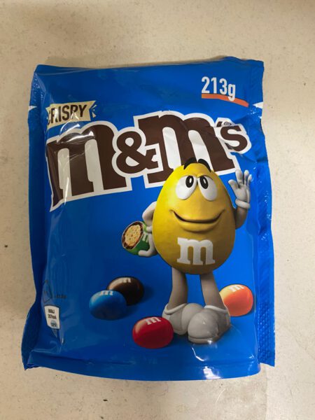 M&M Crispy Groot 187 gram
