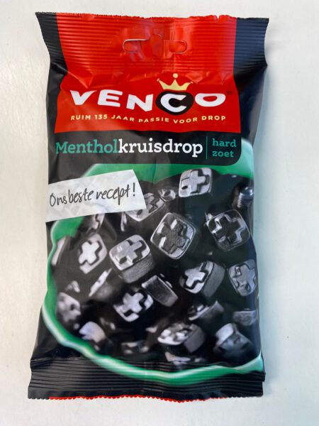 Venco Menthol Kruisdrop 120 gram