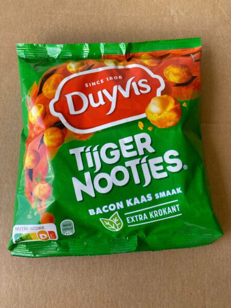 Duyvis Tijgernoten Bacon/Kaas 280 gram