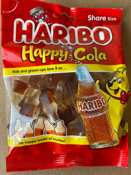 Haribo Colaflesjes groot 185 gram
