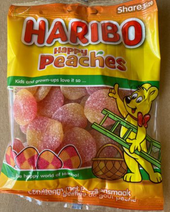Haribo Perziken groot 185 gram