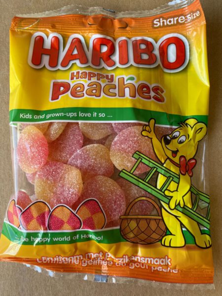 Haribo Perziken groot 185 gram