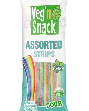 Veg'n Snack Assorted Strips Sour