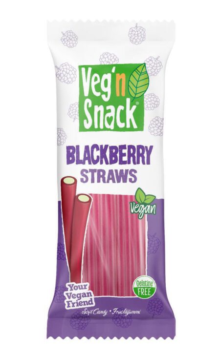 Veg'n Snack Blackberry Straws