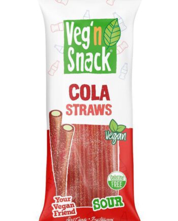 Veg'n Snack Cola Straws Sour