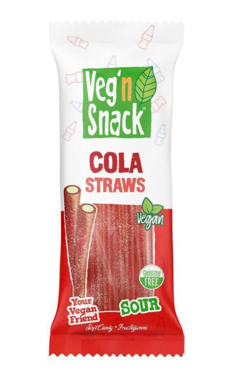 Veg'n Snack Cola Straws Sour