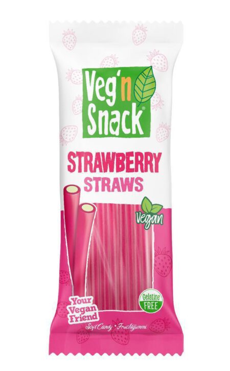 Veg'n Snack Strawberry Straws